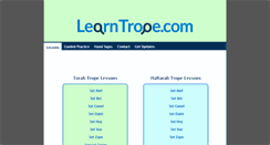 Desktop Screenshot of learntrope.com